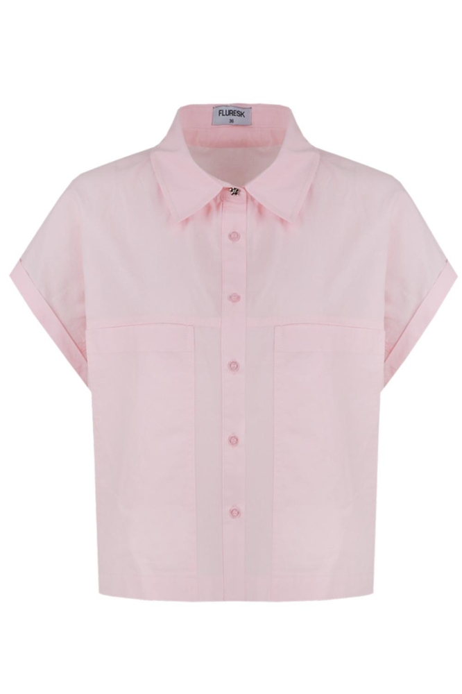 YVETTE BLOUSE 25ZFQF08 PIGGY PINK